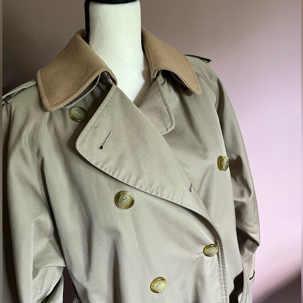 Vintage Burberry Prorsum trench coat Size 14 Extra Extra‎ Long - Picture 3 of 16